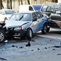 The accident at intersection The accident at intersection