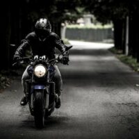 A motorcyclist, representing how motorcycle accident attorneys in West Virginia help injured riders recover money compensation.