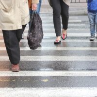 Image of a crosswalk, representing how a West Virginia pedestrian accident attorney can help pedestrian accident victims.