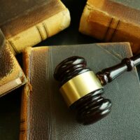 Old law books and gavel Old law books and gavel